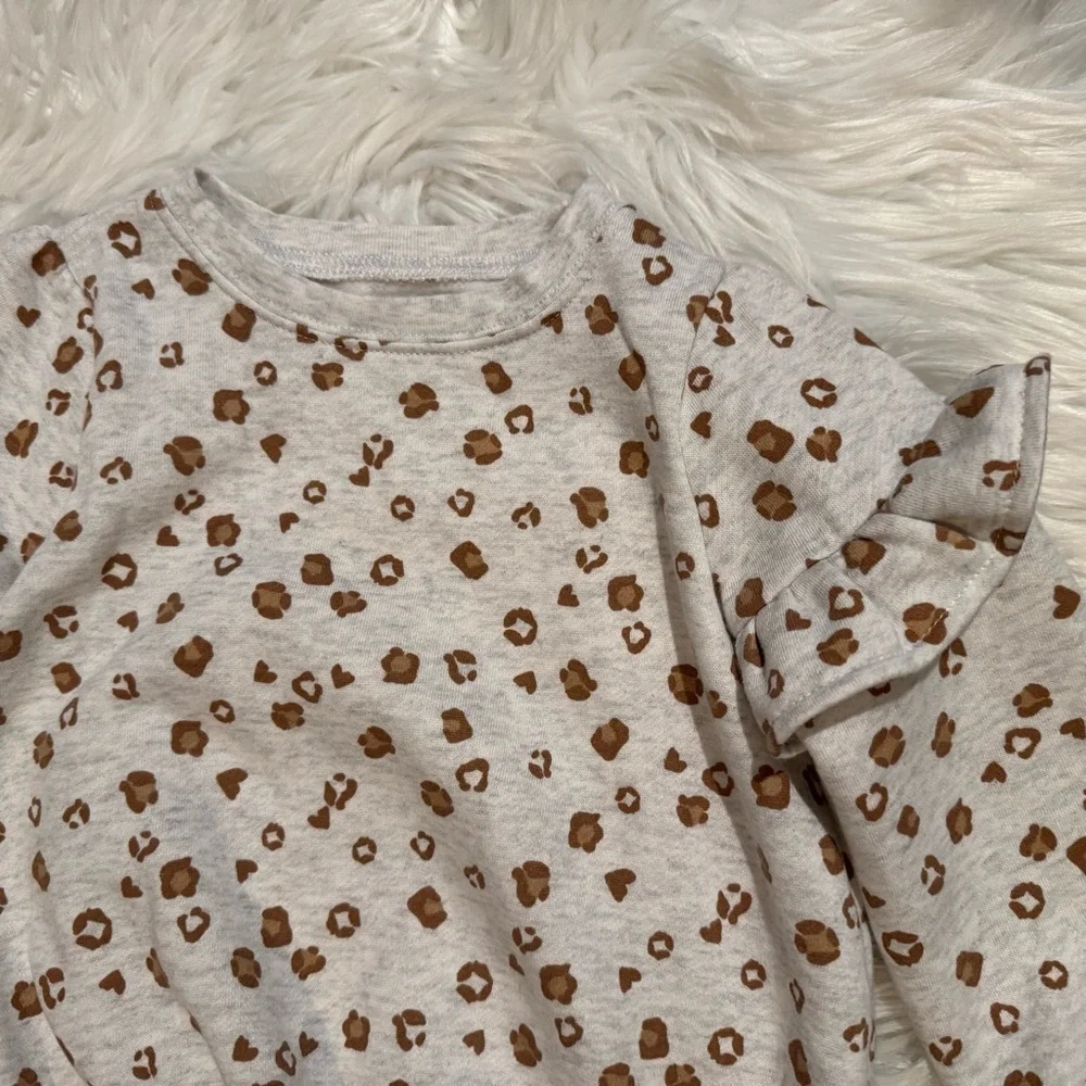 Carter’s Child of Mine Leopard Ruffle 2 Piece Set Girls‎ 2T